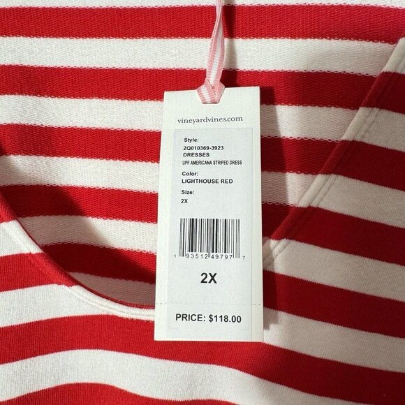 NWT Vineyard Vines Womens Plus Size Tunic Dolman Sleeve 2X - Picture 7 of 13